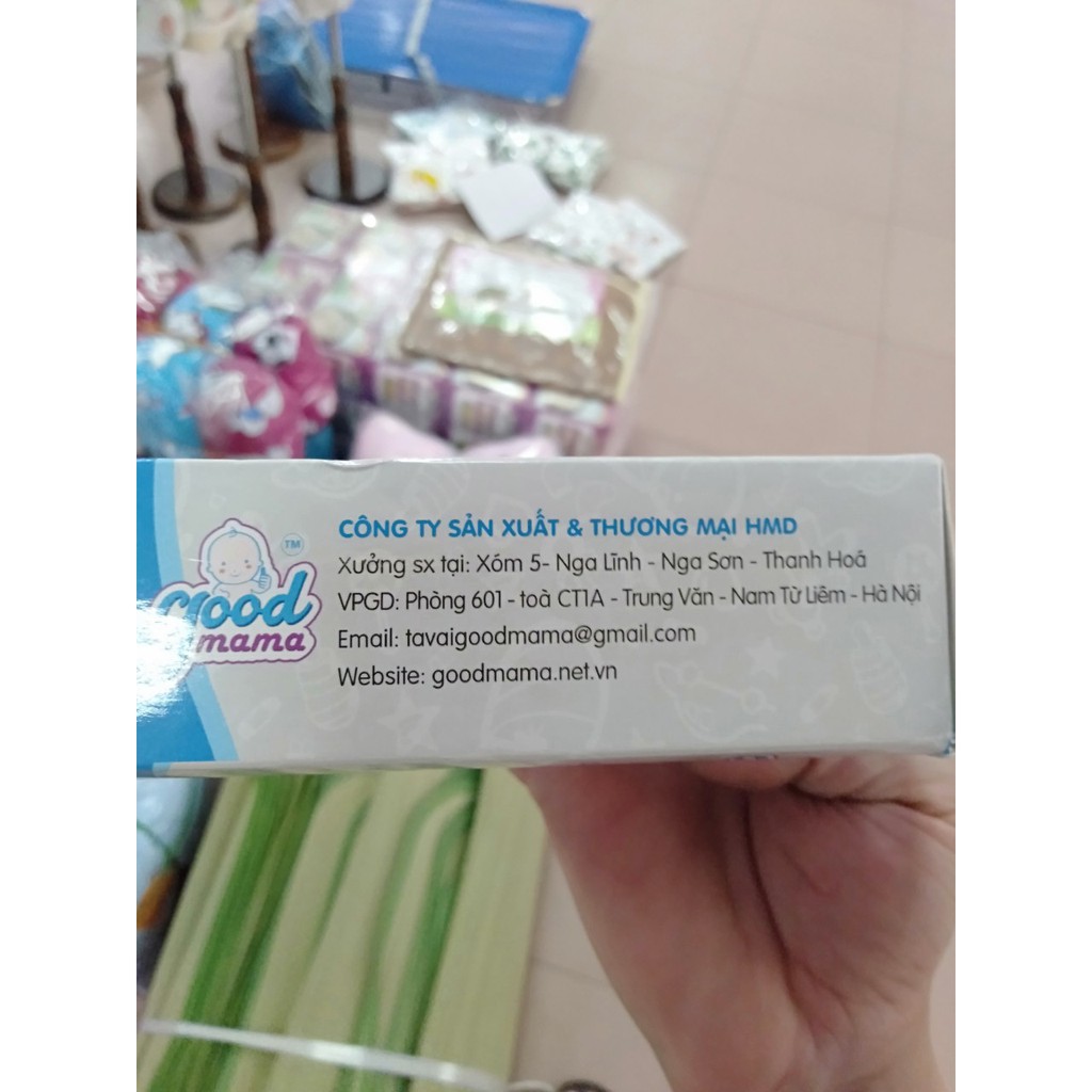 Miếng lót thấm sữa bằng vải good mama (hộp 8miếng)