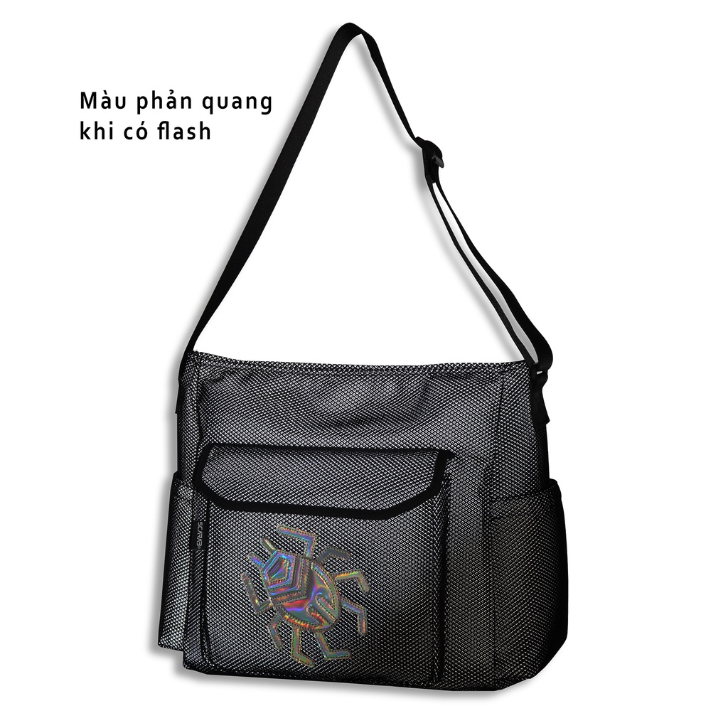 Túi Tote Vải, Đeo Chéo SCARAB - HIPPIE™ Tote Bag Reflective Unisex