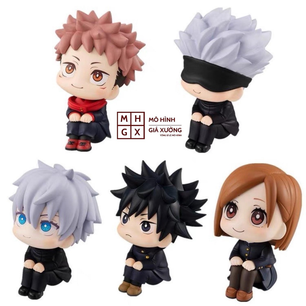 Mô Hình JUJUTSU KAISEN - Chú Thuật Hồi Chiến Chibi  Megumi , Nobara , Yuji Itadori , Gojo Satoru