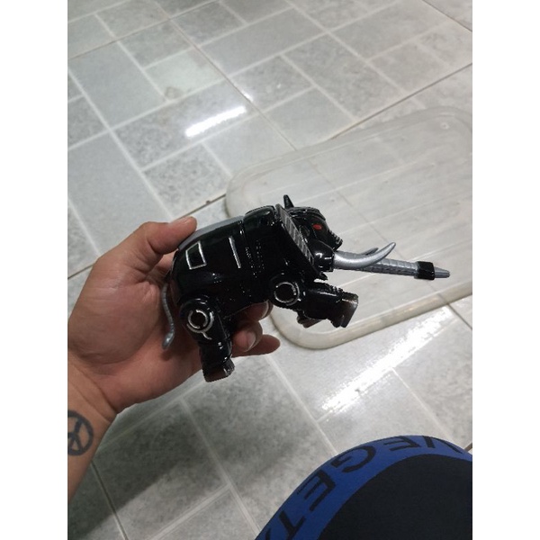 Mô hình đồ chơi siêu nhân gao Gaoranger china. Gao Voi Đen.