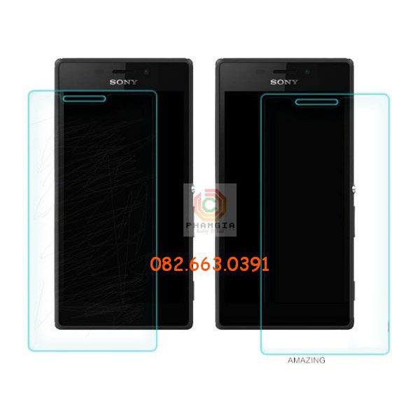 Dán cường lực dẻo nano dành cho Sony M2 siêu bền siêu đẹp