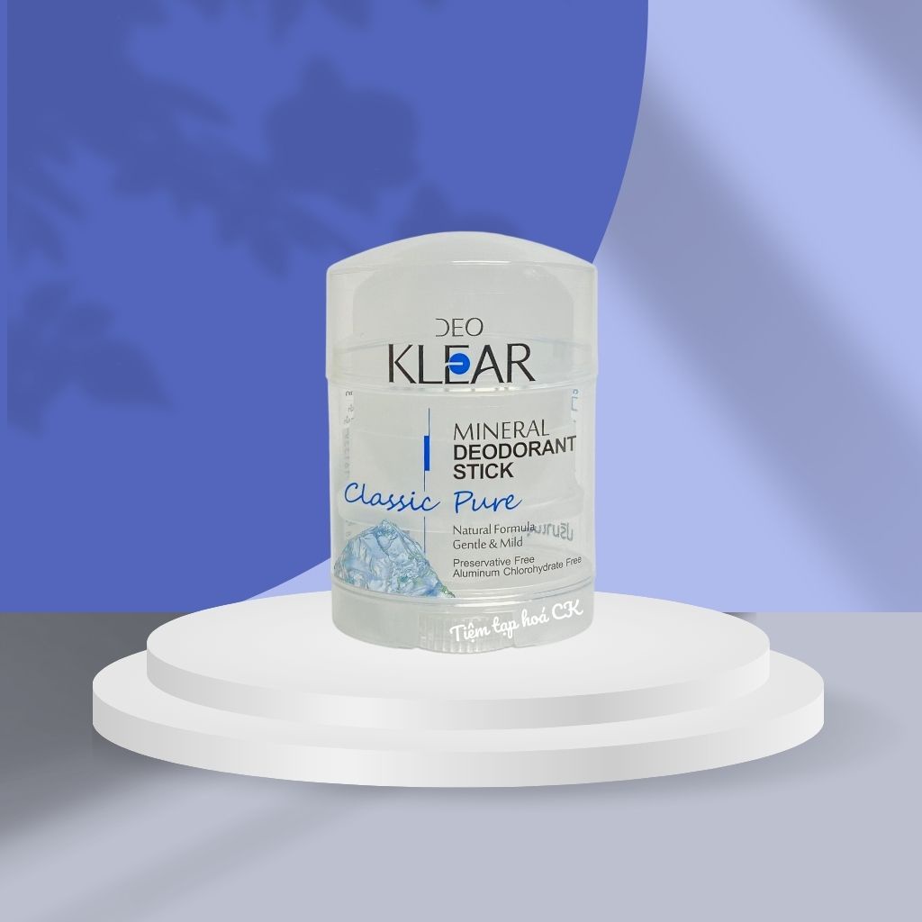 Lăn Khử Mùi, lăn nách đá khoáng KLEAR Thái lan 70gr