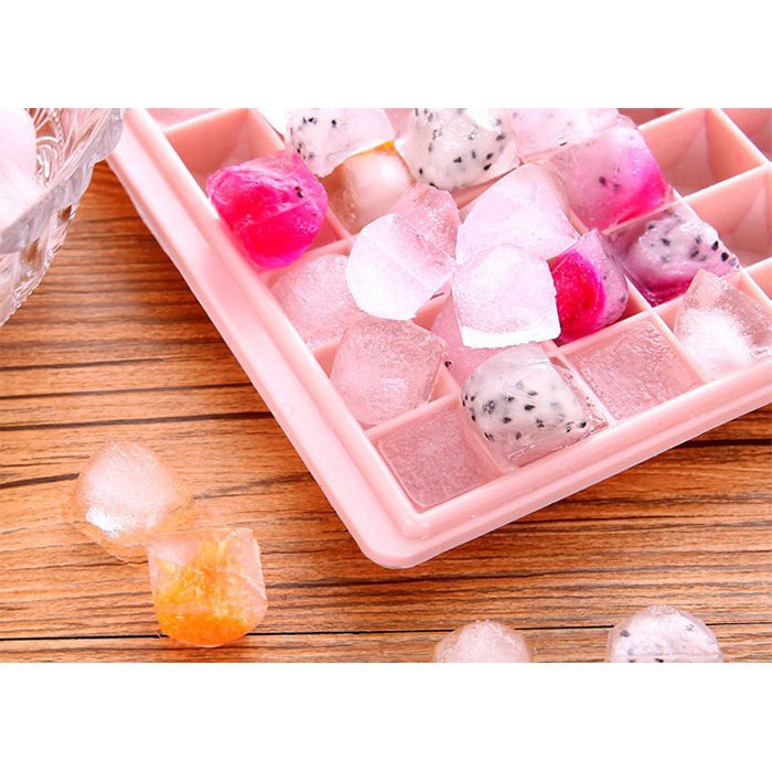 [Tổng Kho Sỉ] Khay Làm Đá Viên Kim Cương 60/96 Lỗ - Khay Đựng Đá Tủ Lạnh - Làm Thạch, Rau Câu (Nhựa PVC Cao Cấp)