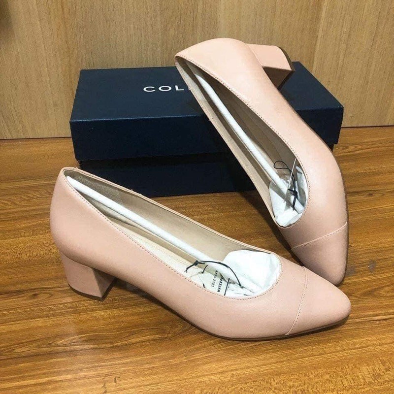 Go to block heel pump Cole Haan - order đợt đầu - sz 7.5