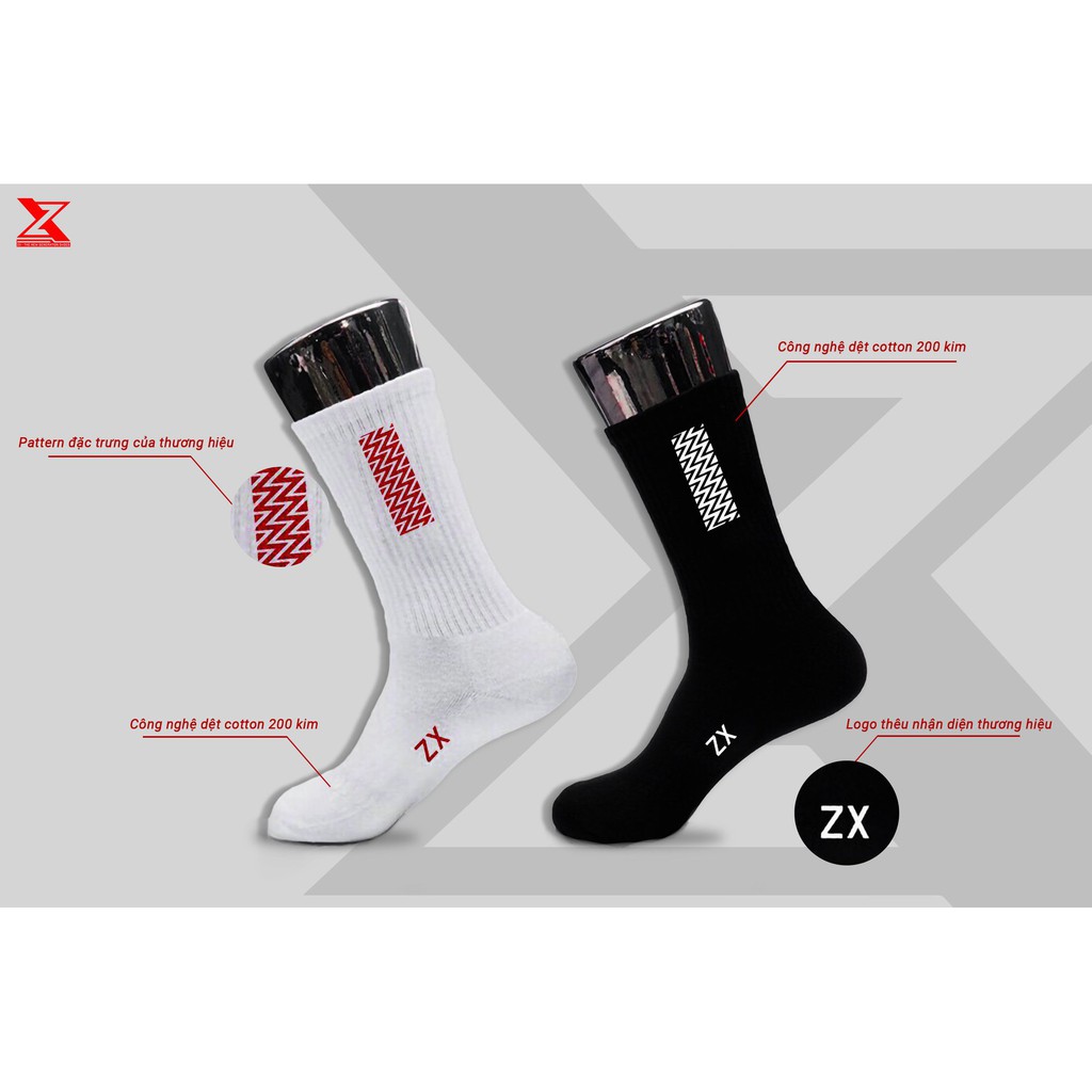 Tất/ Vớ ZX high-socks sọc Pattern ZX