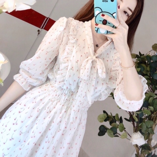 Combo 2 đầm voan hoa 🎀