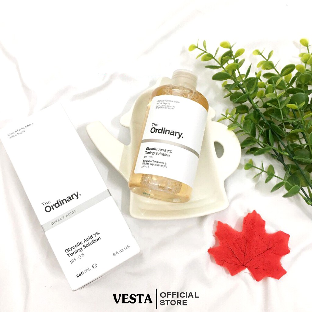 Toner The Ordinary tẩy da chết - 𝑭𝒓𝒆𝒆𝒔𝒉𝒊𝒑 - Glycolic Acid 7% Toning Solution 2