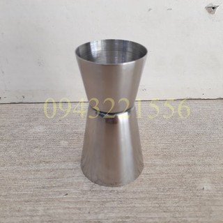 Jigger đong , ly đong inox 2 đầu 15cc- 30cc