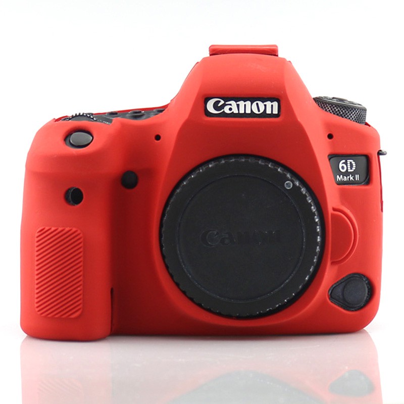 Ốp Silicon Mềm Bảo Vệ Máy Ảnh Canon EOS 6DII EOS 6D Mark II
