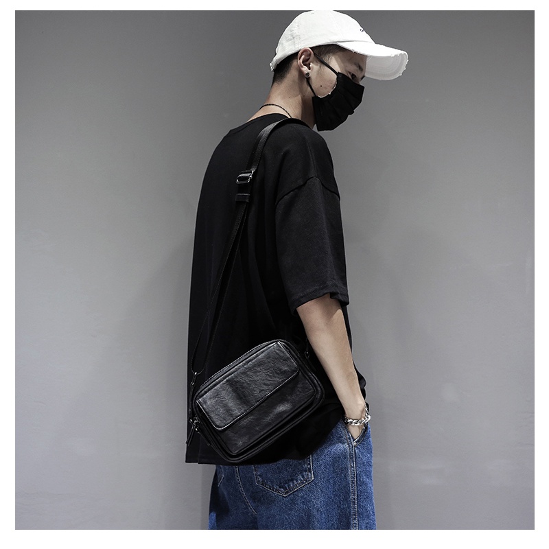 Túi Đeo Chéo Nam Nữ Da PU Chống Nước Cao Cấp - MiMi Box