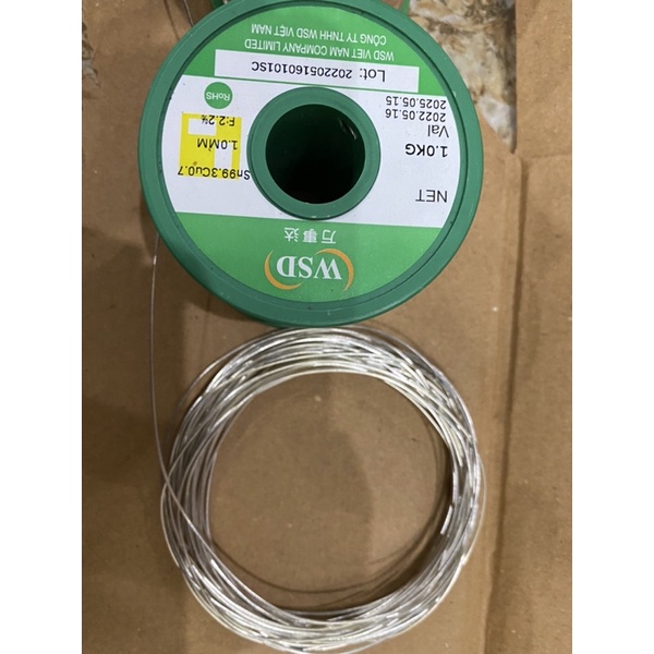 Thiếc hàn không chì 1m