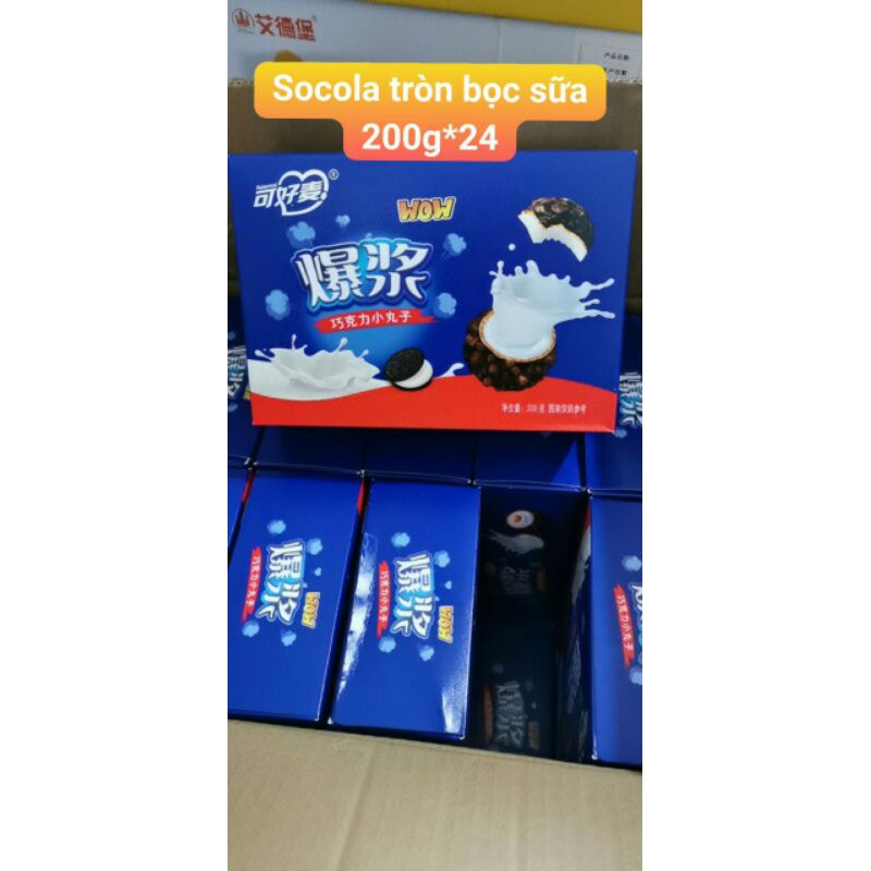 (sẵn-mua 2 tặng quà)1 hộp 200G bánh oreo nhân sữa chảy siêu ngon