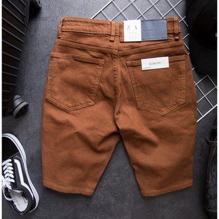 QUẦN SHORT JEAN NÂU