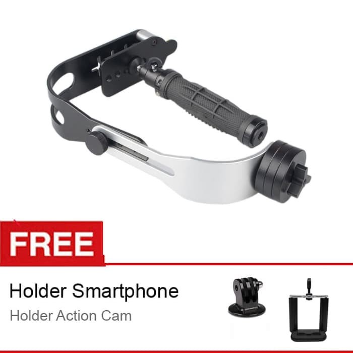 Bộ ổn định máy ảnh cầm tay màu đen gimbal / ổn định cầm tay / steadicam hs-188 cho dslr | BigBuy360 - bigbuy360.vn