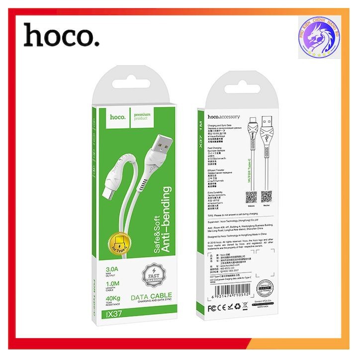 Cáp Sạc HoCo X37 Chân TYPE-C