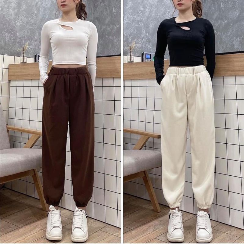 JOGGER THỂ THAO NỈ TĂM THỤNG BO GẤU VNXK- VẢI NHẬP KHẨU DÀY DẶN SIÊU MỀM MỊN -KHÔNG SO HÀNG CHỤC NGHÌN NGOÀI THỊ TRƯỜNG