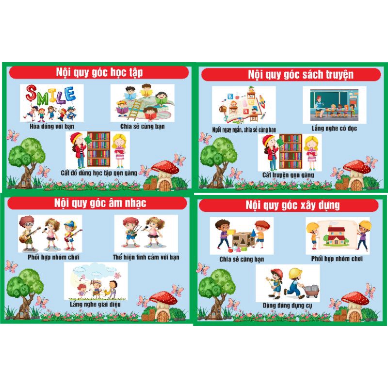 Nội quy góc chơi