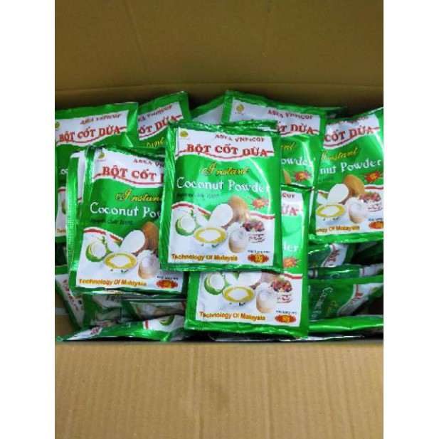1 gói Bột cốt dừa không đường làm bánh keto thơm ngon - Healthy