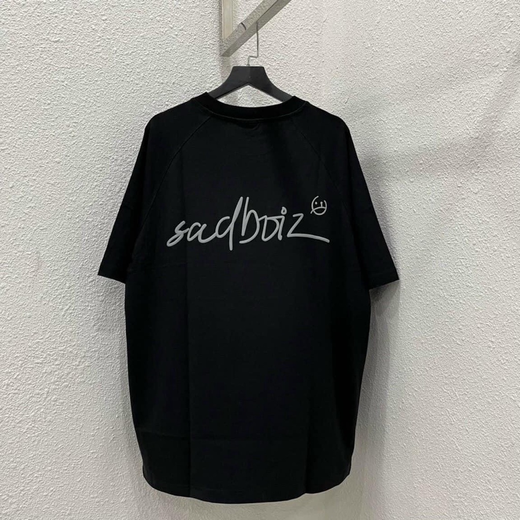 Áo đôi cotton cao cấp SADBOIZ - Áo thun nam nữ Unisex tay lỡ form rộng chất premium dày dặn mềm mịn bao đẹp