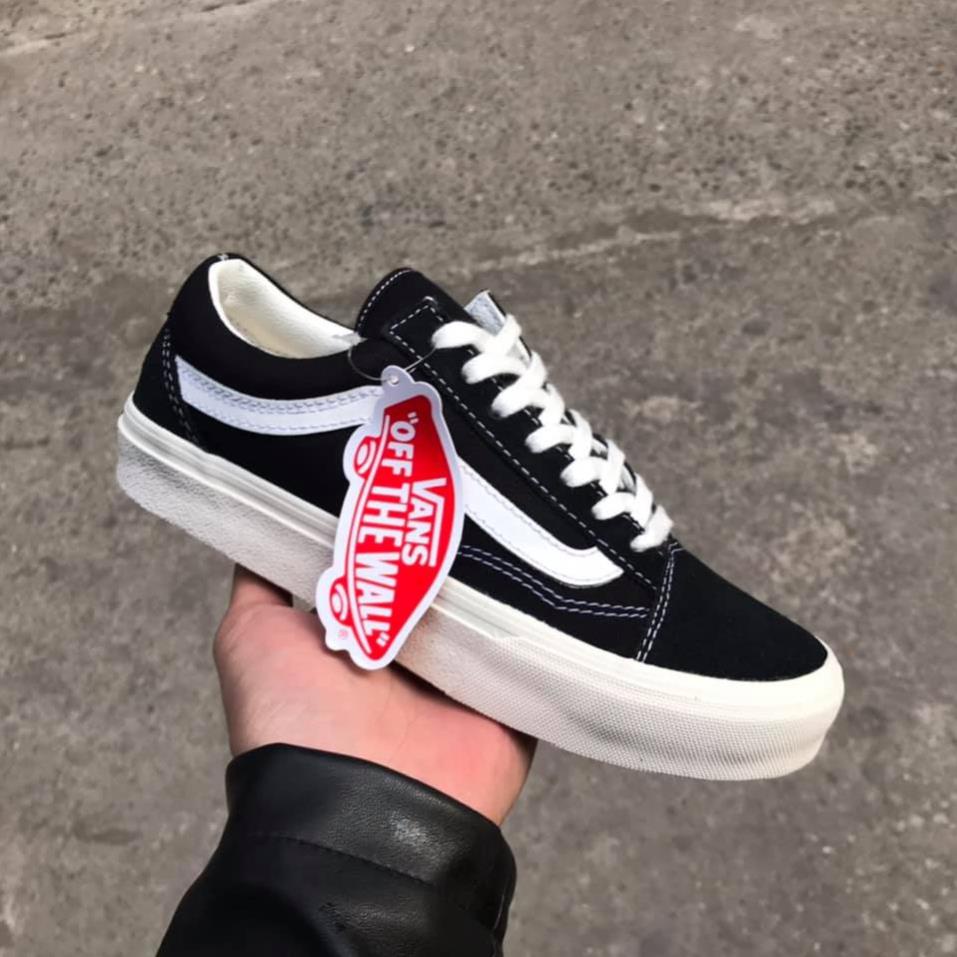 GIÀY 𝐕𝐀𝐍𝐒 VAULT OLD SKOOL MÀU ĐEN ⚡Full box bill⚡ Giày thể thao nam nữ 2021 | BigBuy360 - bigbuy360.vn