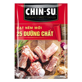 E - Hạt Nêm Chinsu 25 Dưỡng Chất Gói 400G