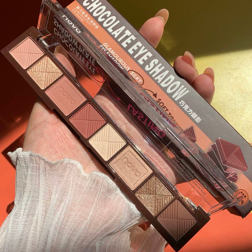 [NOVO] Bảng mắt 8 ô Novo Soy Milk Wafer Glamourous Silky (N5354) | BigBuy360 - bigbuy360.vn