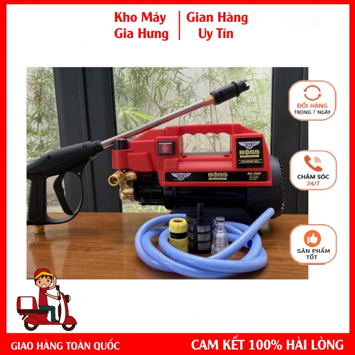 Máy Rửa Xe HONDA Chỉnh Áp - Xịt Rửa Gia Đình Công Suất 3500w Lõi Đồng 100% Nhỏ Gọn Tiện Lợi - BH 12 Tháng