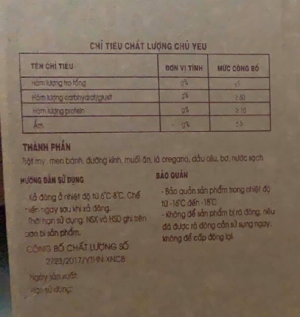 SET 5 ĐẾ PIZZA 20 CM