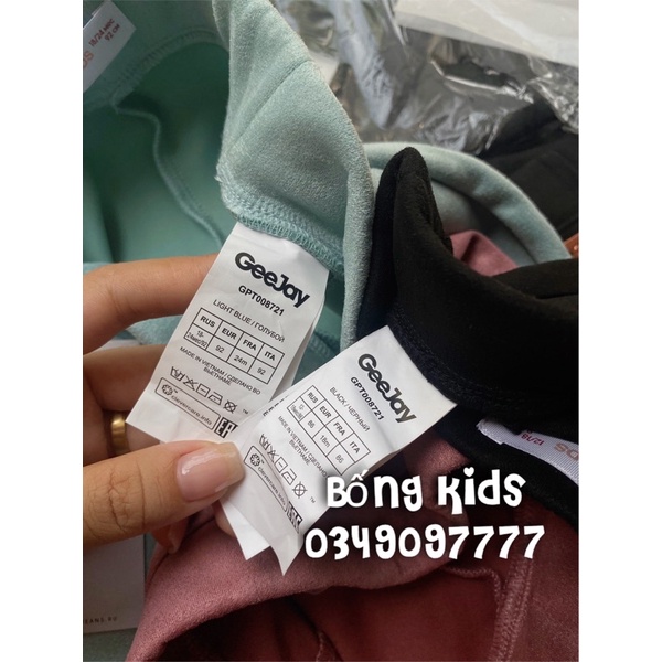 Quần Legging Bé Gái Giả Da GJ