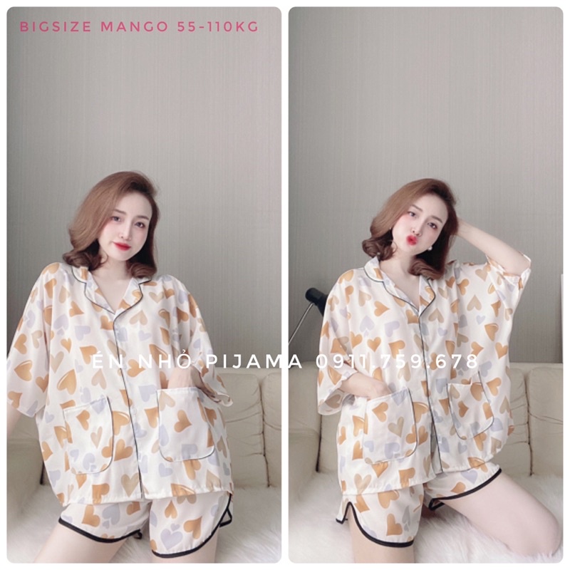 Bigsize Đùi Lụa 50-100kg Pijama | BigBuy360 - bigbuy360.vn