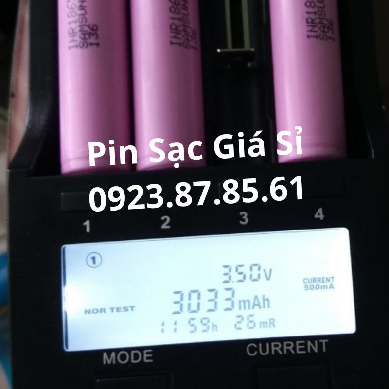 Pin 18650 Samsung 3000mah 30Q KOREA