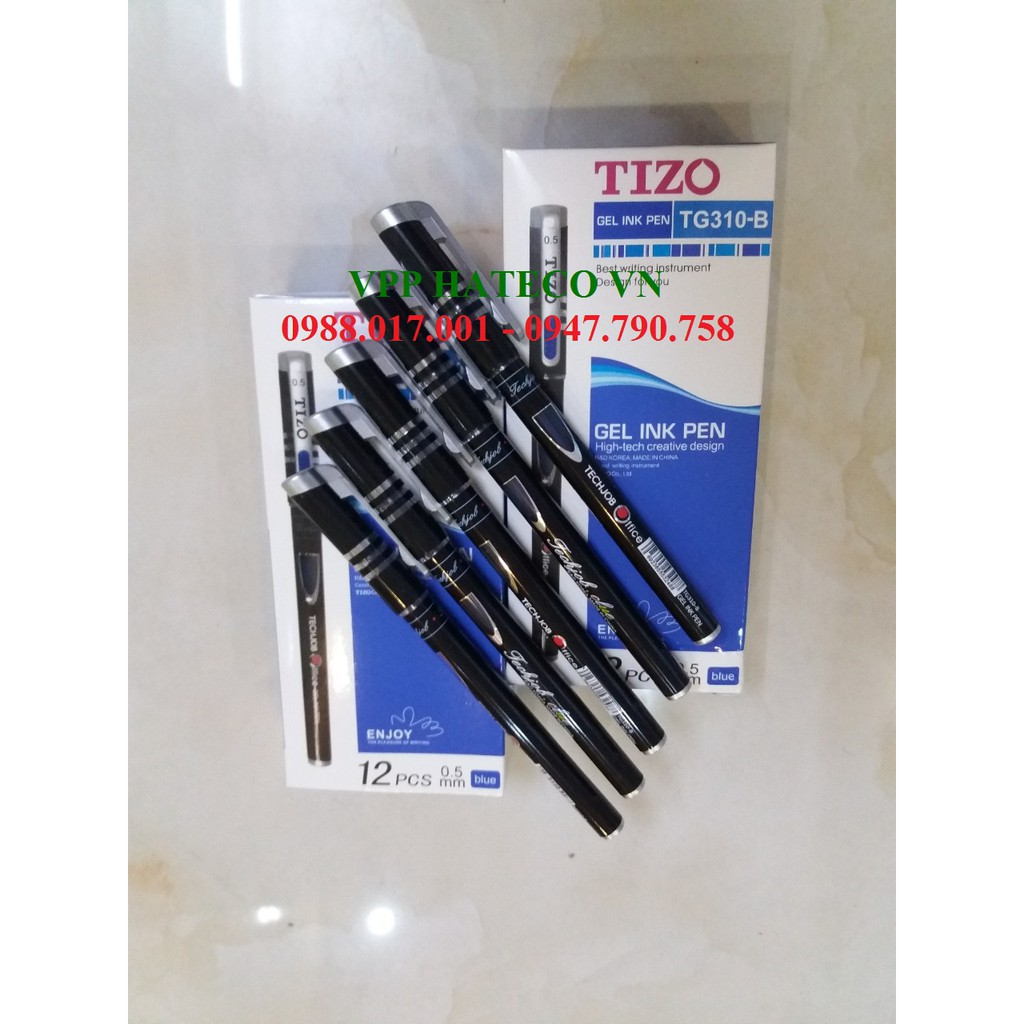 Bút nước Tizo TG310 xanh - Bút  gel  Tizo techjob