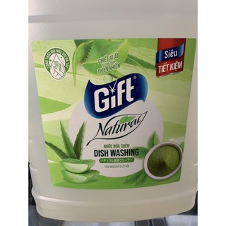  Nước Rửa Chén Gift 3.8kg ( chiết xuất trà matcha và lô hội )