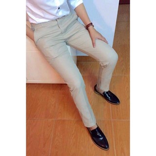 Quần KaKi Màu Trắng Sữa