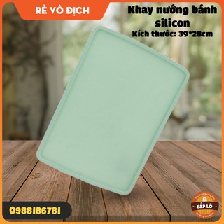 Khay nướng bánh silicon chịu nhiệt độ cao 39*28cm