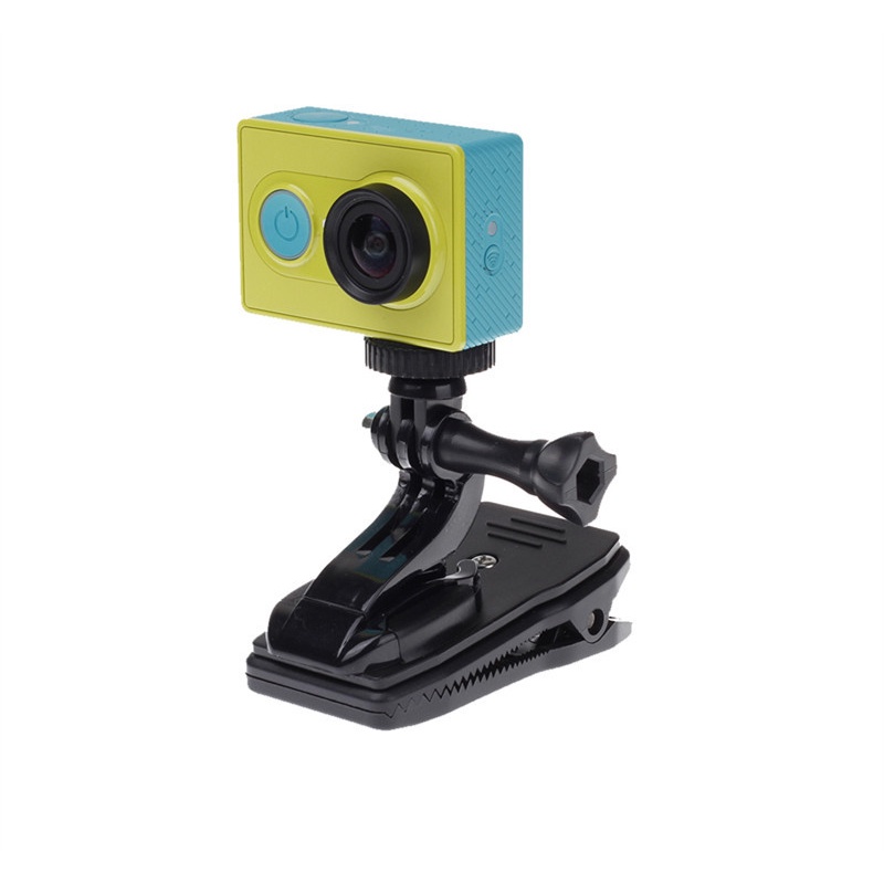 Kẹp Gắn Ba Lô Xoay 360 Độ + Móc Chữ J Cho GoPro Hero 8 9 10