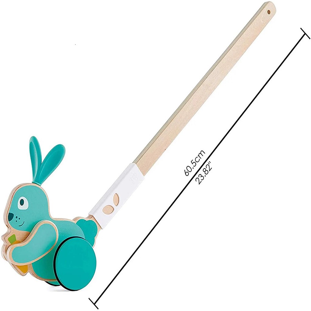 Đồ chơi gỗ gậy đẩy chú thỏ Hape E0358