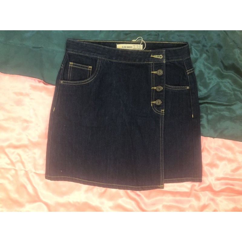 Thanh lý váy jean thương hiệu ELISE còn mới 50%