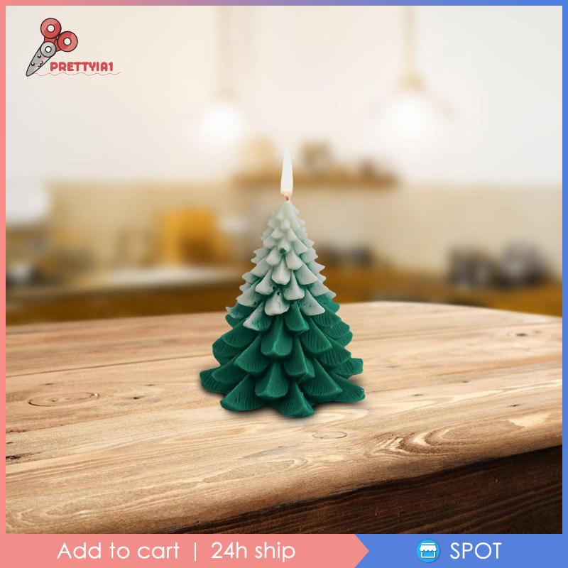 Sáp Cây Thông Giáng Sinh Sáng Tạo Trang Trí Nhà Cửa [Prettyia1]