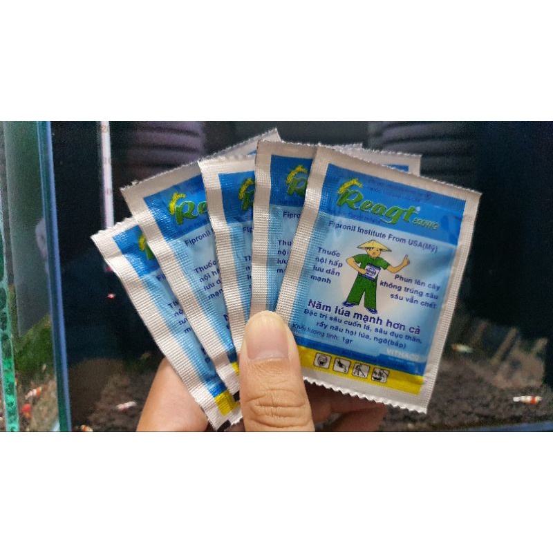 Thùng R.e.a.g.t 800 trừ sâu, côn trùng gây hại chỉ một lần pha (Thùng 1600 Gói 1g)