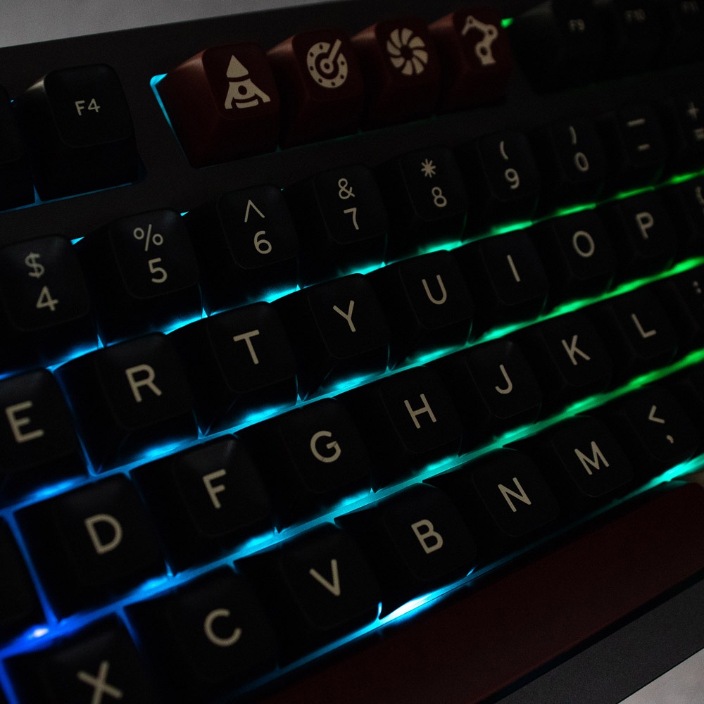 Bộ nút bàn phím cơ Keycap SA AIFEI ROME - ABS Doubleshot - 170 phím