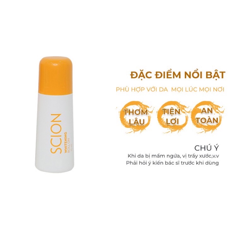 Lăn Khử Mùi Scion Nuskin Chính Hãng Mỹ Phẩm Hana Khử Mùi Hôi Nách 75ml