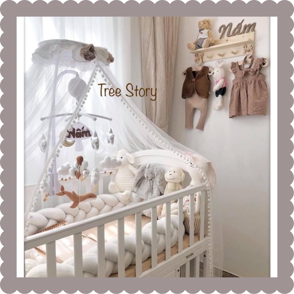 Treo nôi handmade Stree Story, đồ chơi treo nôi cho bé kích thích thị giác