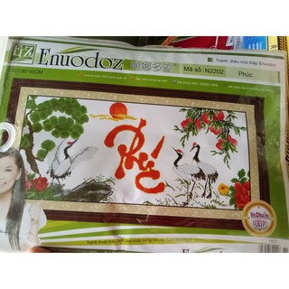Tranh thêu chữ thập Chữ Phúc N2202 90x46cm