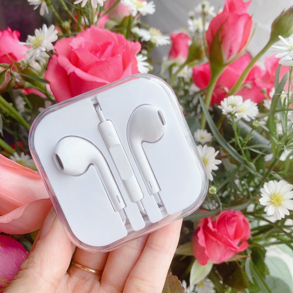 🏵️ Tai Nghe iphone 6/7/7plus/8/8plus/X/Xsmax/11/11promax, có mic đàm thoại - tặng dây cuốn tai nghe  - BH 12 tháng. 🏵️