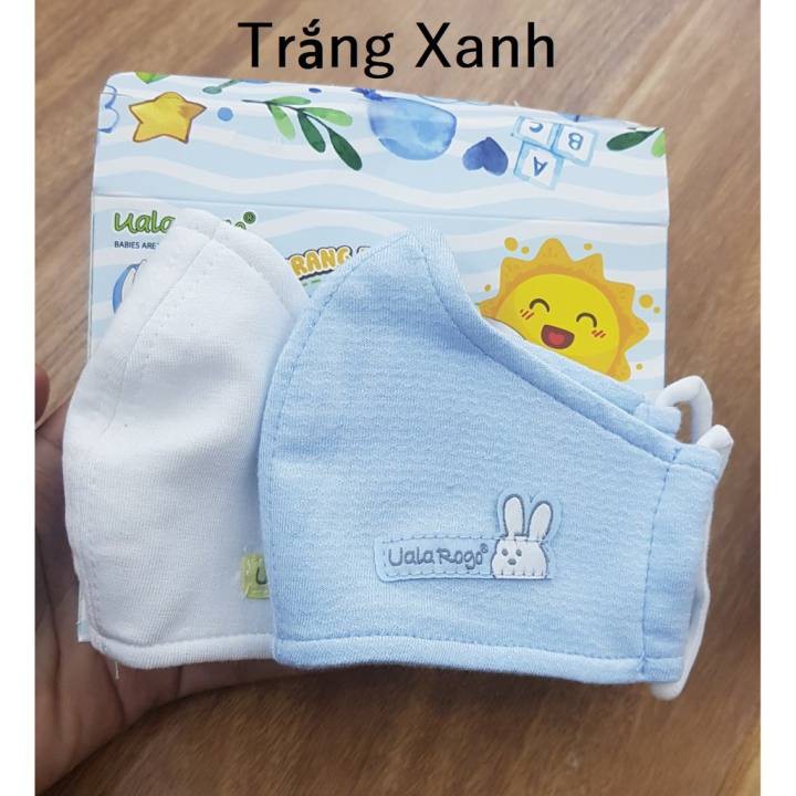 [Mã FAMAYFA2 giảm 10K đơn 50K] Khẩu trang UALA & ROGO sợi tre 4 lớp (2 chiếc /1 set ) | BigBuy360 - bigbuy360.vn