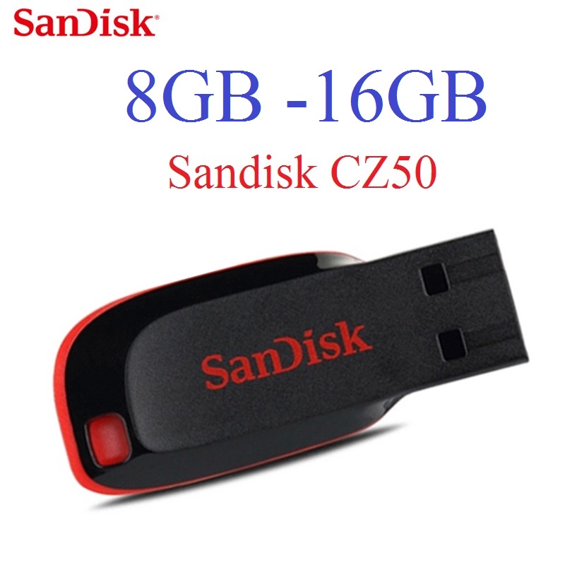 Usb 8GB Sandisk Cruzer balde CZ50 sản phẩm chính hãng bảo hành 12 tháng