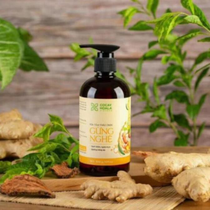 Sữa tắm thảo dược gừng nghệ 300ml