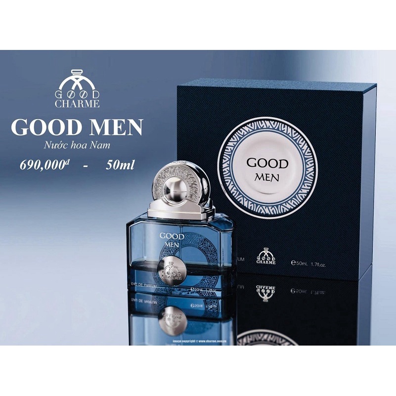 Nước hoa nam Good Men Blue – MẠNH MẼ VÀ NAM TÍNH (50ML)