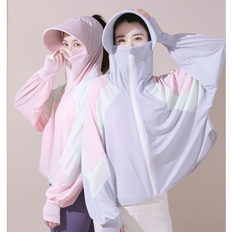 Áo Khoác Chống Nắng Chất Liệu Lụa Lạnh Mỏng Nhẹ Thời Trang Mùa Hè Cho Nữ